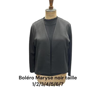 Boléro Maryse - Noir