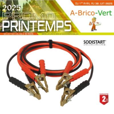 Jeu de Câble de démarrage 480 A - "SODISTART"
