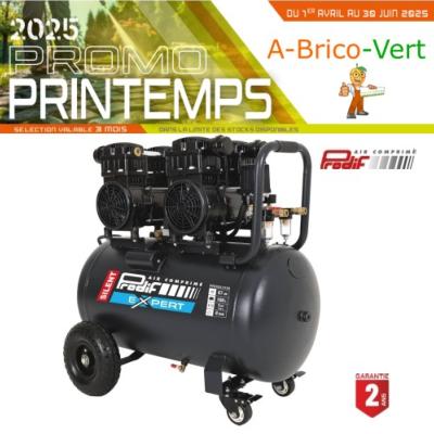 Compresseur d'air - Monophasé - 100 l - "PRODIF EXPERT"