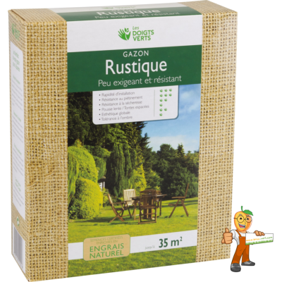 Gazon Rustique Enrichi - 1 Kg