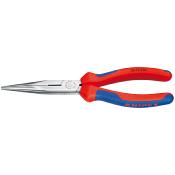 Pince demi-ronde droite avec tranchant "Knipex"