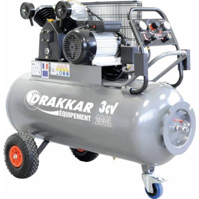 Compresseur à pistons 200L "Drakkar"