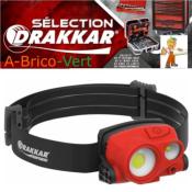 Lampe frontale 400 Lumens Rechargeable "Drakkar"