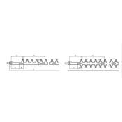 Lame Taille-Haies - 700 mm - Supérieure -  Adaptable Alpina