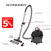 Aspirateur eau et poussière 10 l "SCHNEIDER"