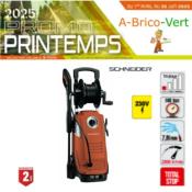 Nettoyeur HP Eau Froide - 468l/h - 140 Bar - 230V - " SCHNEIDER"