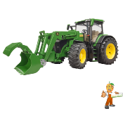 Tracteur John Deere 7R 350 avec chargeur frontal