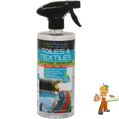 Nettoyant Détachant  Toiles & Textiles - "Green Plaisance"