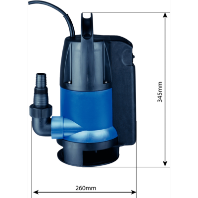 Pompe immergée automatique eaux chargées - "SODIGREEN"