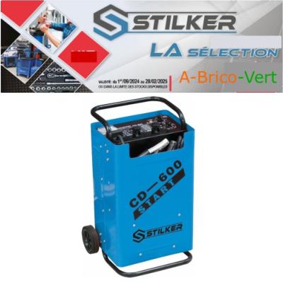 Chargeur Démarreur Sur Roues 12/24 V - CD 600 -  "SODISTART"