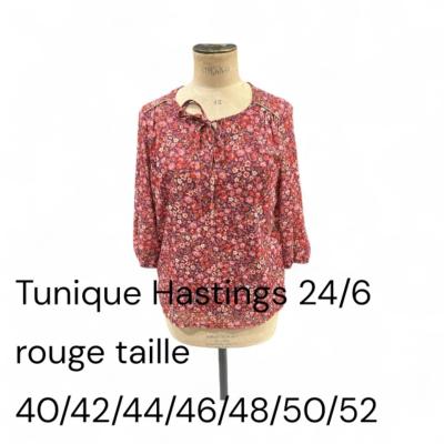 Tunique Hastings 24/6 Rouge