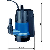 Pompe immergée automatique eaux chargées - "SODIGREEN"