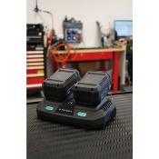 Chargeur Double 3A Pour Batteries "Schneider"