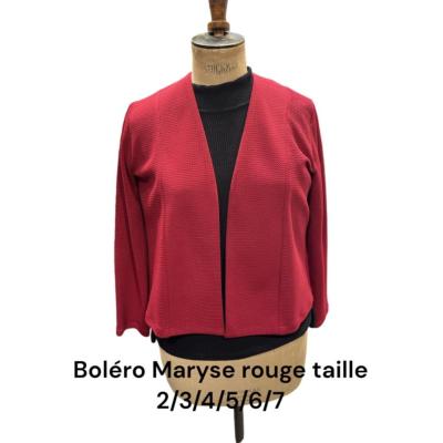 Boléro Maryse - Rouge